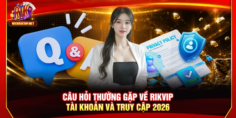 Câu Hỏi Thường Gặp Về Rikvip – Tài Khoản Và Truy Cập 2026 Câu Hỏi Thường Gặp Về Rikvip – Tài Khoản Và Truy Cập 2026