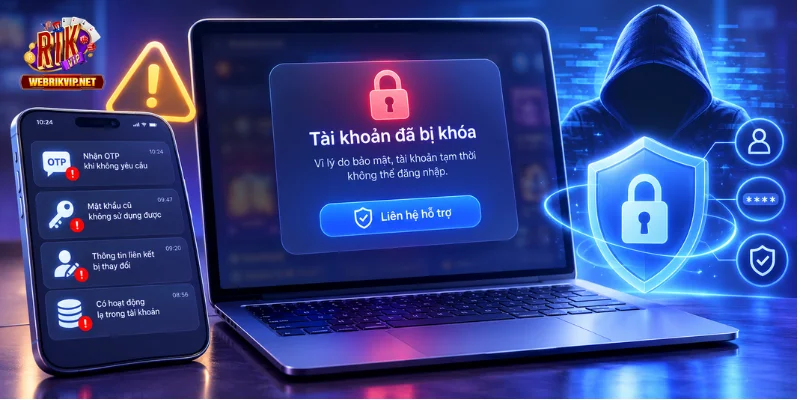 Quên Mật Khẩu Rikvip – Cách Khôi Phục Tài Khoản An Toàn Hướng dẫn xử lý nếu nghi ngờ tài khoản bị khóa hoặc chiếm dụng